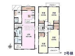 物件画像 所沢市東所沢3丁目　全2棟　新築分譲住宅 2号棟