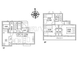 物件画像 所沢市中新井2丁目　全1棟　新築戸建