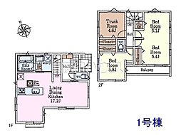 物件画像 杉並区宮前1丁目　全2棟／1号棟　新築分譲住宅