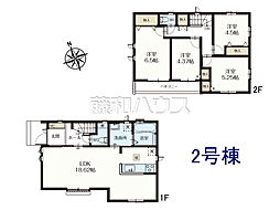 物件画像 調布市深大寺北町6丁目　全2棟　新築分譲住宅 2号棟