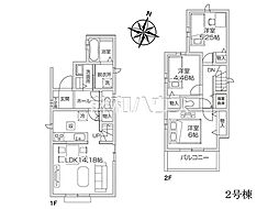 物件画像 所沢市中新井4丁目　全2棟　新築分譲住宅 2号棟