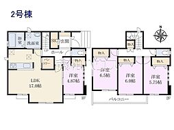 物件画像 国分寺市東元町1丁目　全2棟　新築分譲住宅 2号棟