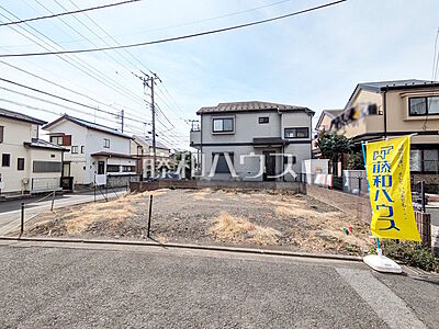 外観：≪現地外観≫南×東の角地のため日当たり・通風良好の開放的な立地です◎京王線「飛田給」駅徒歩16分☆　【調布市飛田給3丁目】