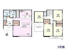 物件画像 所沢市大字上安松　全3棟　新築分譲住宅 2号棟