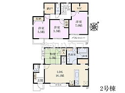 物件画像 日野市東豊田3丁目　全6棟　新築分譲住宅 2号棟