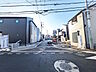 外観：接道状況および現場風景　【東大和市清水6丁目】