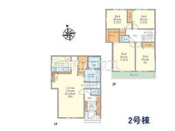 物件画像 富士見市上沢3丁目　全2棟　新築分譲住宅 2号棟