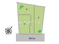 物件画像 和光市白子3丁目　全3区画　宅地分譲 B号地