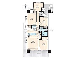 オーベル吉祥寺WEST 4LDKの間取図画像