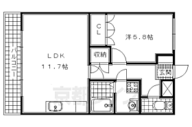 京都府木津川市州見台1丁目（賃貸アパート1LDK・2階・44.00㎡） その2