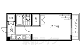 ルックウィン洛南 303 ｜ 京都府京都市伏見区竹田向代町（賃貸マンション1K・3階・18.69㎡） その2