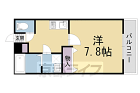 ＣＡＳＡ　ＷＯＯＤ西浦町 102 ｜ 京都府京都市伏見区深草西浦町7丁目（賃貸アパート1K・1階・25.64㎡） その2