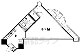 京都府京都市南区東九条上御霊町（賃貸マンション1K・2階・16.88㎡） その2