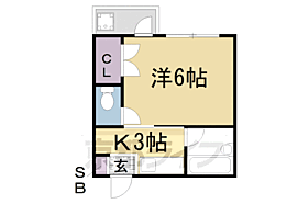 ラフィーネ藤森 3B ｜ 京都府京都市伏見区深草直違橋3丁目（賃貸マンション1K・3階・19.00㎡） その2