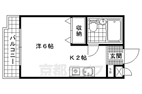 プルシャン山科 305 ｜ 京都府京都市山科区東野八反畑町（賃貸マンション1K・3階・15.51㎡） その2