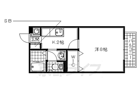 京都府京田辺市三山木谷垣内（賃貸アパート1K・2階・26.75㎡） その2