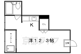 京都府城陽市寺田樋尻（賃貸マンション1R・2階・20.00㎡） その2