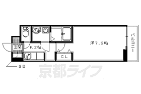 京都府城陽市久世北垣内（賃貸アパート1K・3階・26.16㎡） その2