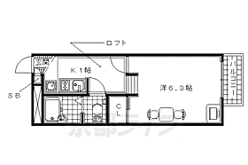 京都府京田辺市河原御影（賃貸アパート1K・1階・19.87㎡） その2