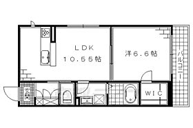 クオレール伏見桃山 302 ｜ 京都府京都市伏見区新町3丁目（賃貸マンション1LDK・3階・42.54㎡） その2