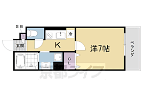 ＡＳＵＫＡIII 308 ｜ 京都府京都市山科区大宅神納町（賃貸マンション1K・3階・25.83㎡） その2