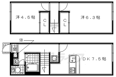 間取り：間取