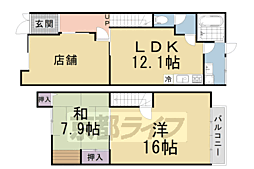 東野八代店舗付貸家
