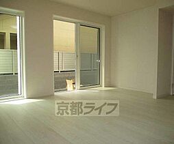 JR奈良線 城陽駅 徒歩7分の賃貸マンション 1階2LDKのリビング/ダイニング