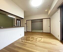 JR東海道・山陽本線 西大路駅 徒歩4分の賃貸マンション 2階2LDKのリビング/ダイニング