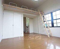 近鉄京都線 伊勢田駅 徒歩10分の賃貸アパート 2階1Kのリビング/ダイニング