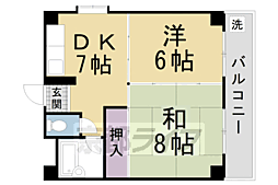 間取図画像 2DK