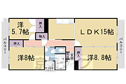 京阪宇治線 木幡駅 徒歩12分 3階/-