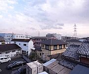 バルコニーからの風景です。
