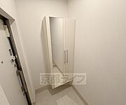 靴収納付きの玄関