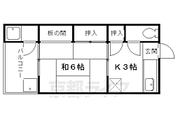西野荘 1階