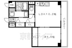 エバーグリーン御薗橋 3階/301