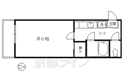 京都市営烏丸線 北大路駅 徒歩18分 1階/-