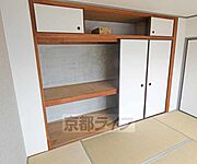 大容量の押入れ収納です。