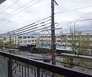バルコニからの風景です。