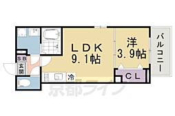 ジーメゾン大津横木ルイエル 3階/301