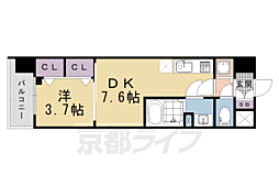 JR東海道・山陽本線 西大路駅 徒歩15分 4階/-