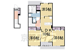 JR奈良線 山城多賀駅 徒歩8分 2階/-