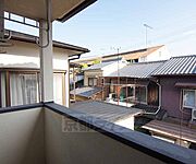 ベランダからの眺めです。