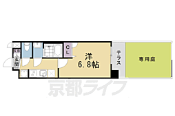 ソルテラス京都西大路 郁 1階