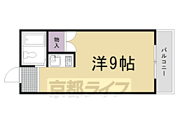 瀬里奈ハイツ ワンルームの間取図画像