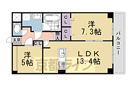 グラン・フィオーレ向日町 4階/401