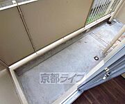 北側のバルコニーです。