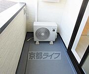 広いベランダです