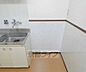 設備：洗濯機置きです。