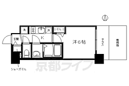 京都市営烏丸線 十条駅 徒歩5分 1階/-